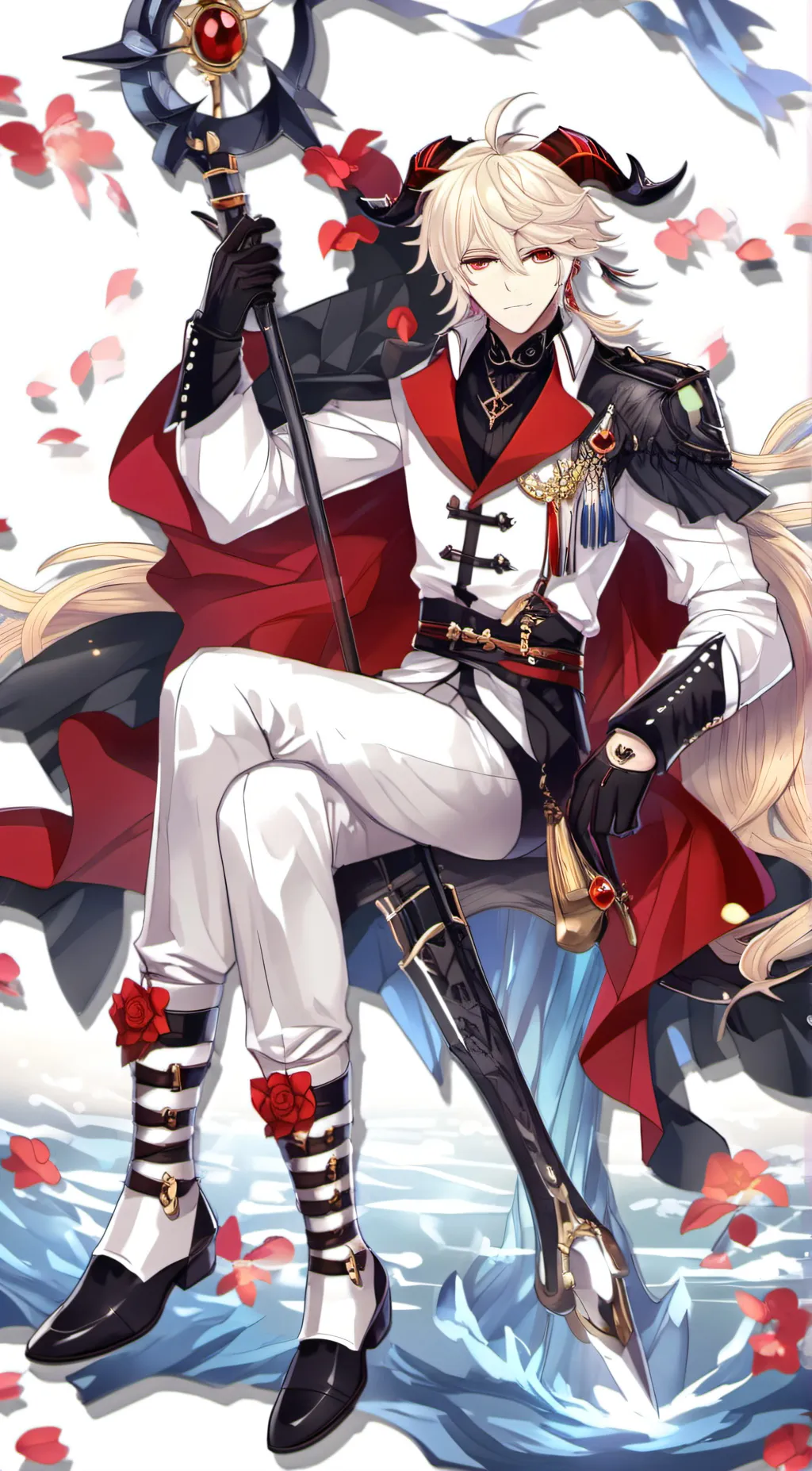 ai character: foldegoat  background