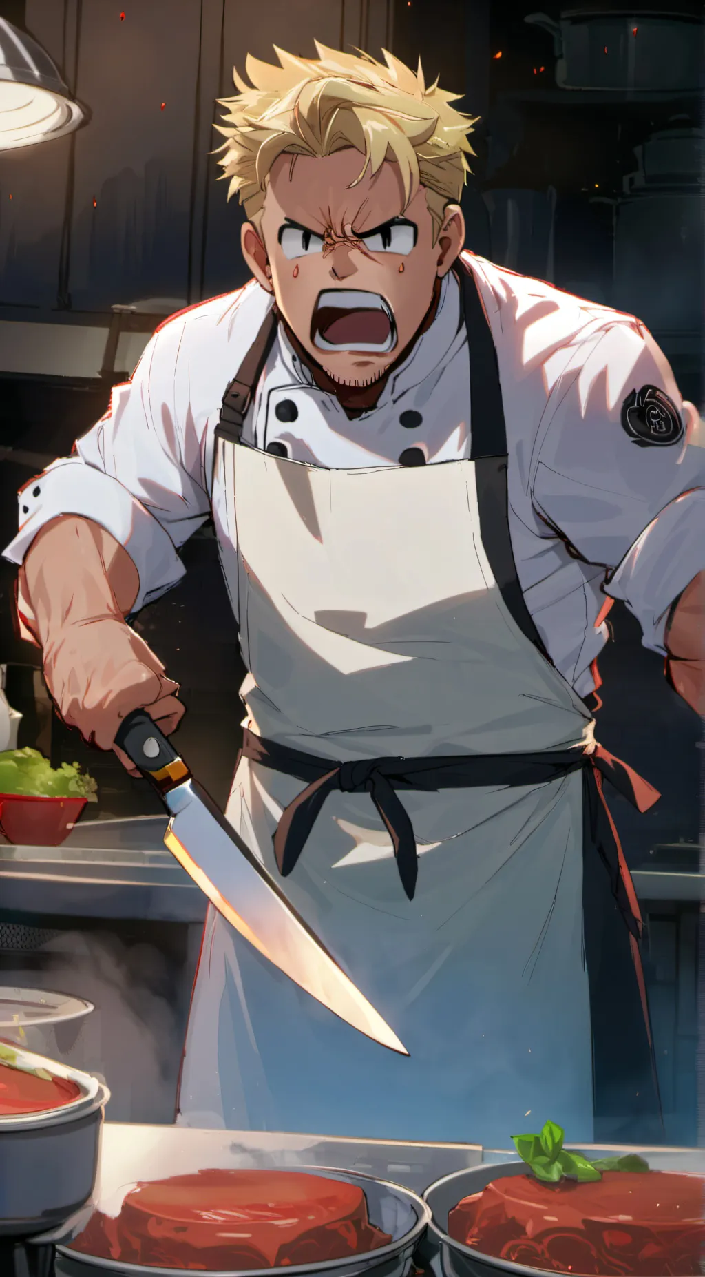 ai character: Gordon Ramsay background