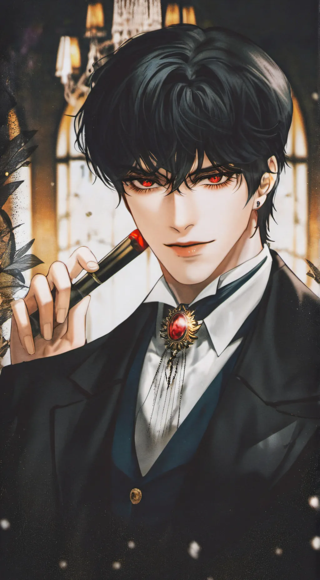ai character: Aaron background