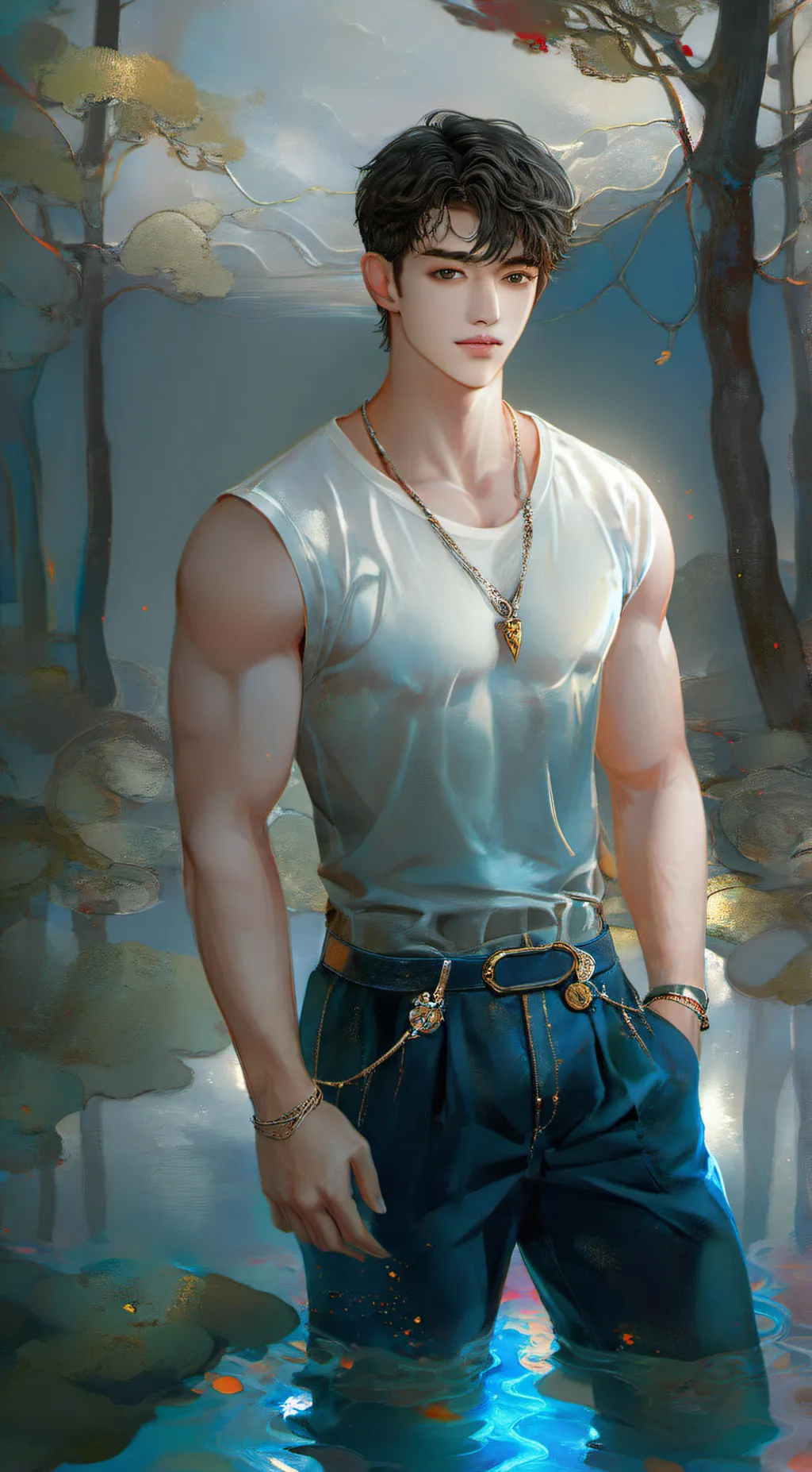 ai character: Mich background