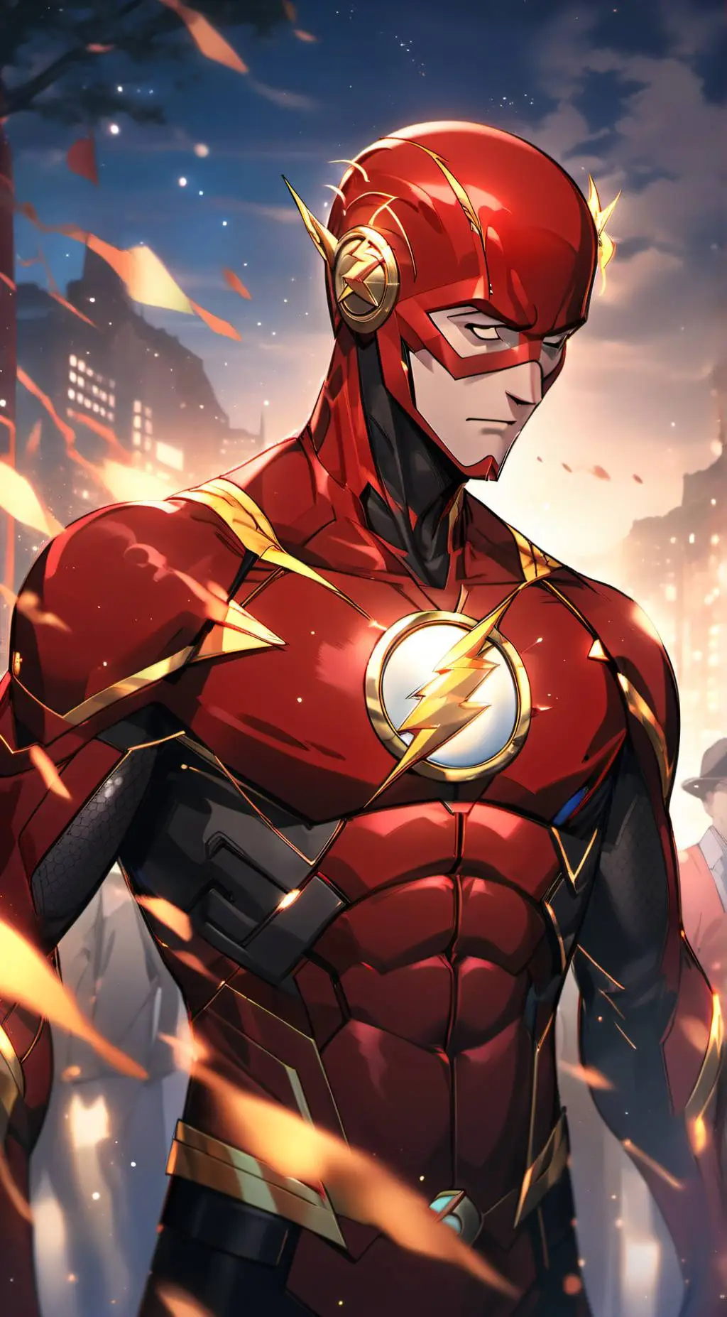 ai character: CW Flash (Season2) background