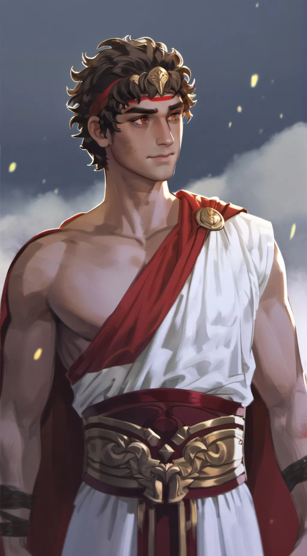 ai character: Ares background