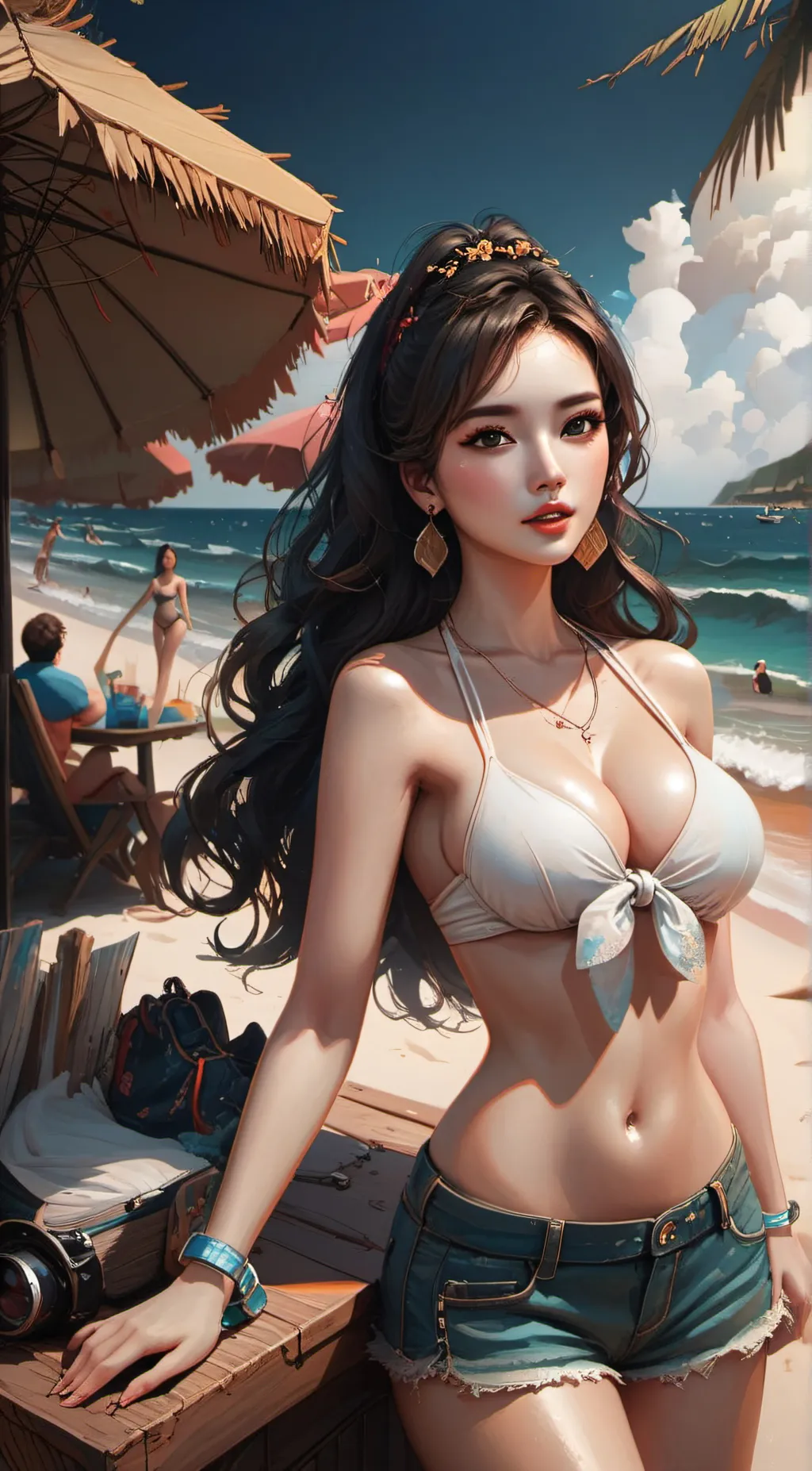 ai character: Stacy background