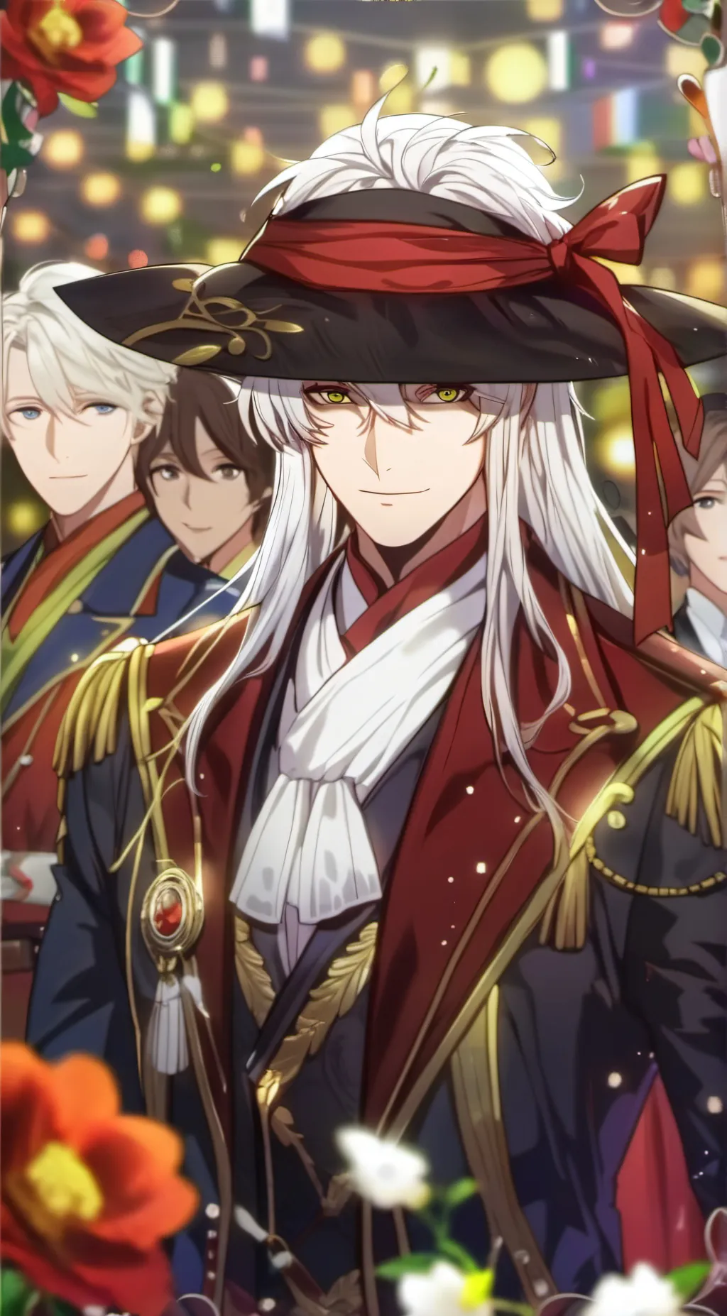 ai character: Your 3 boyfriends  background
