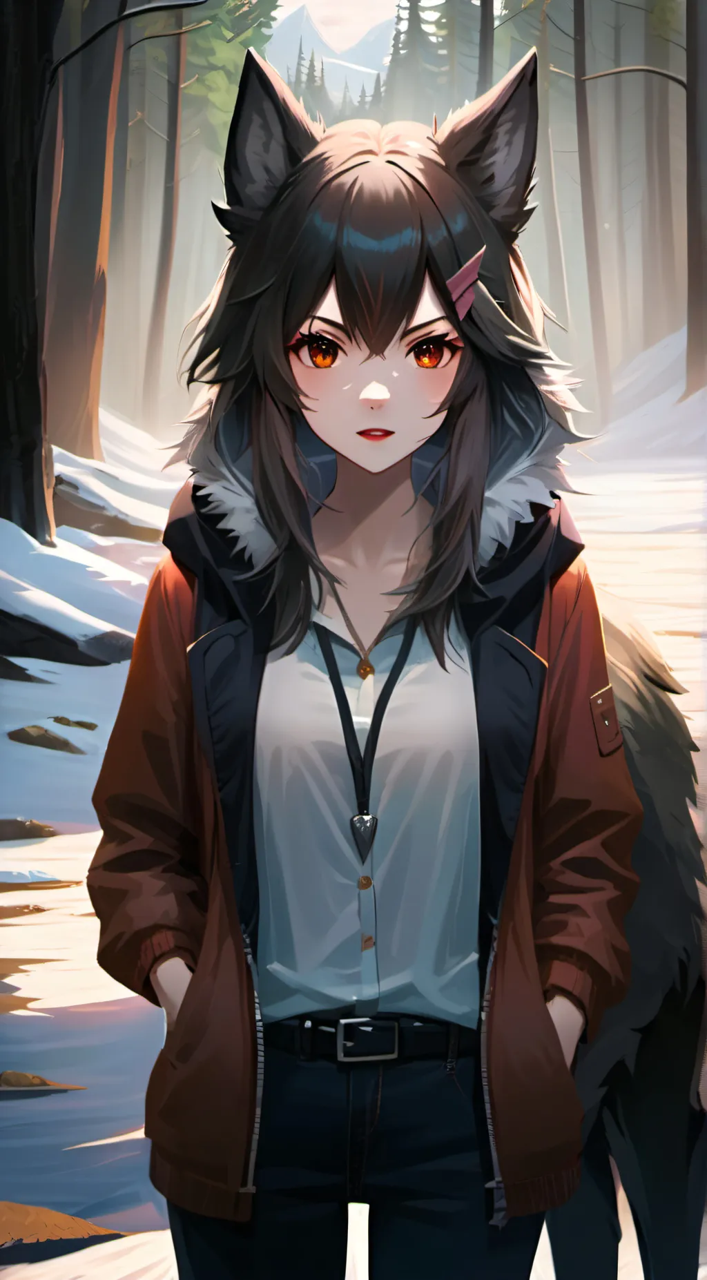 ai character: lizzz background