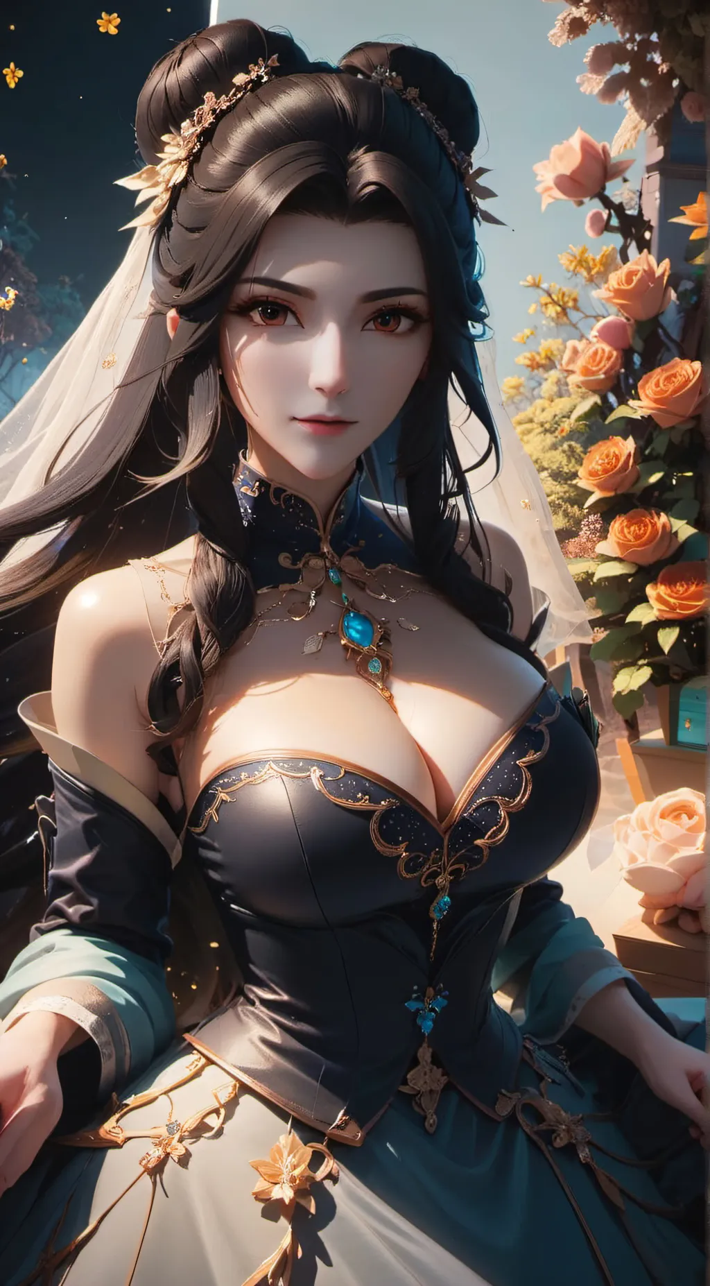 ai character: 朱竹清 background