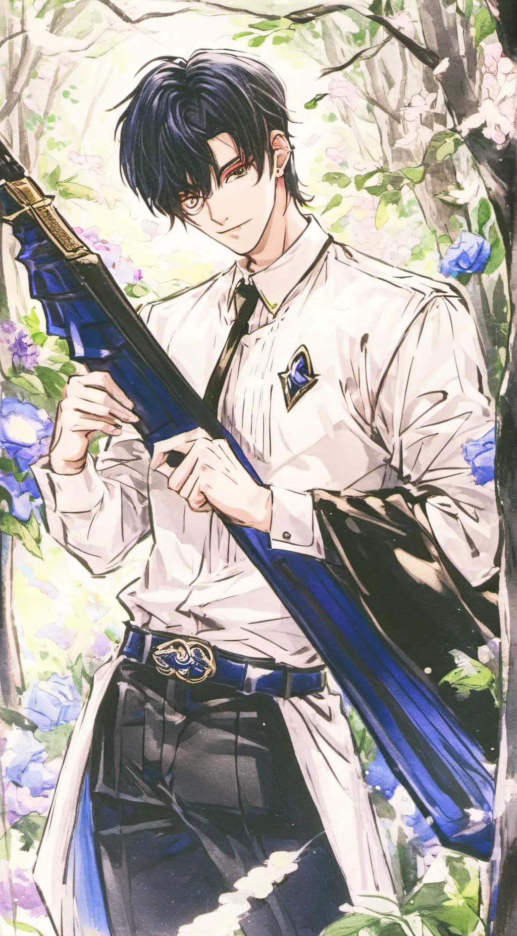ai character: Spank Master background