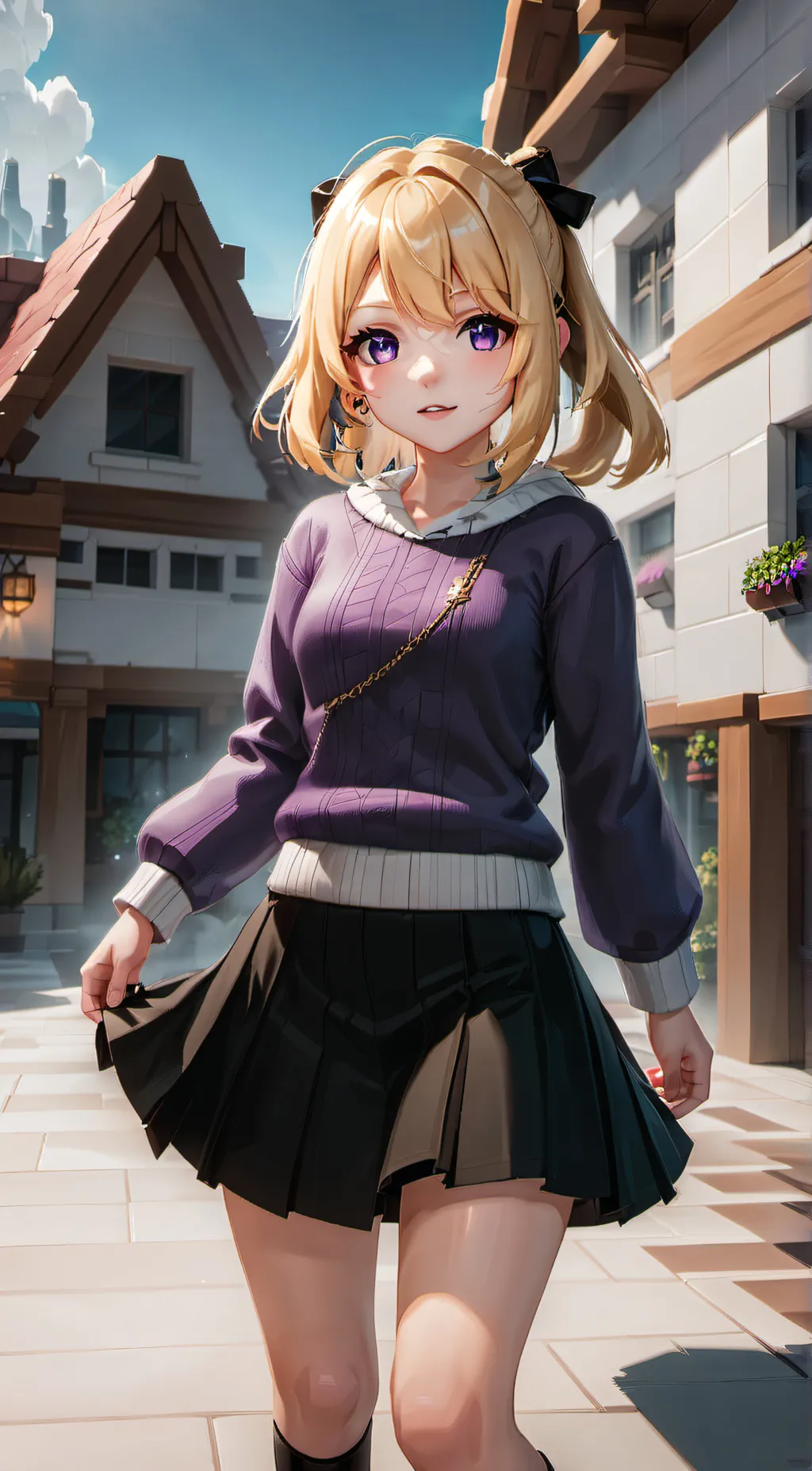 ai character: girlygaming77 background