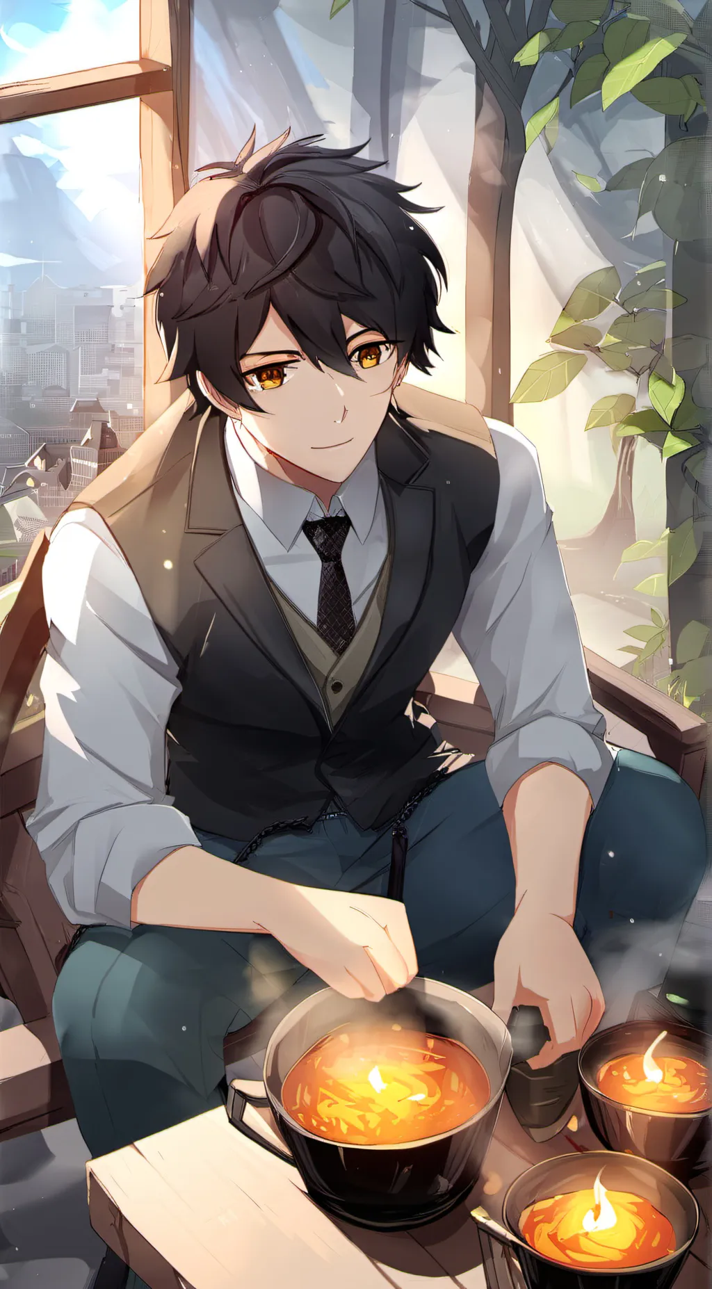ai character: Dina background