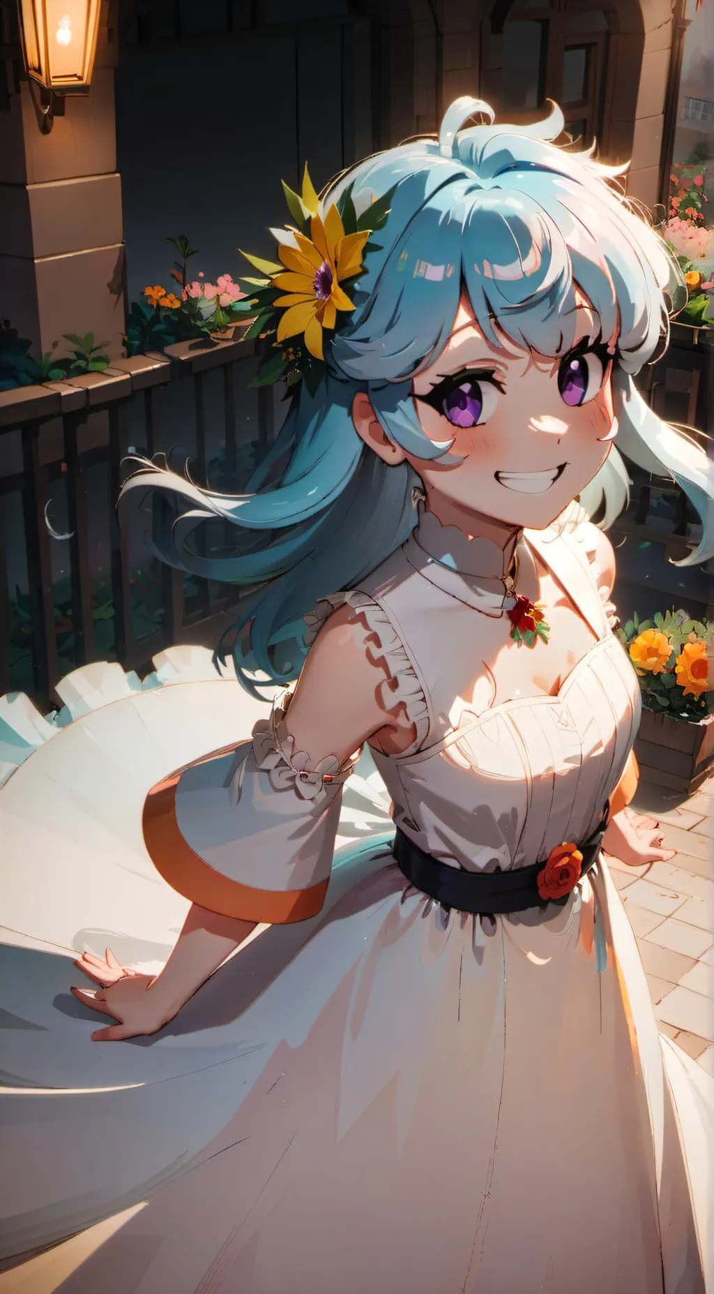 ai character: craftycorn  background