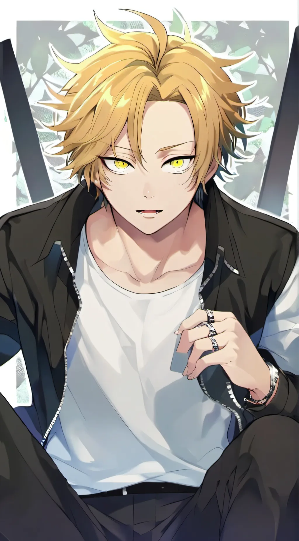 ai character: denki kaminari  background