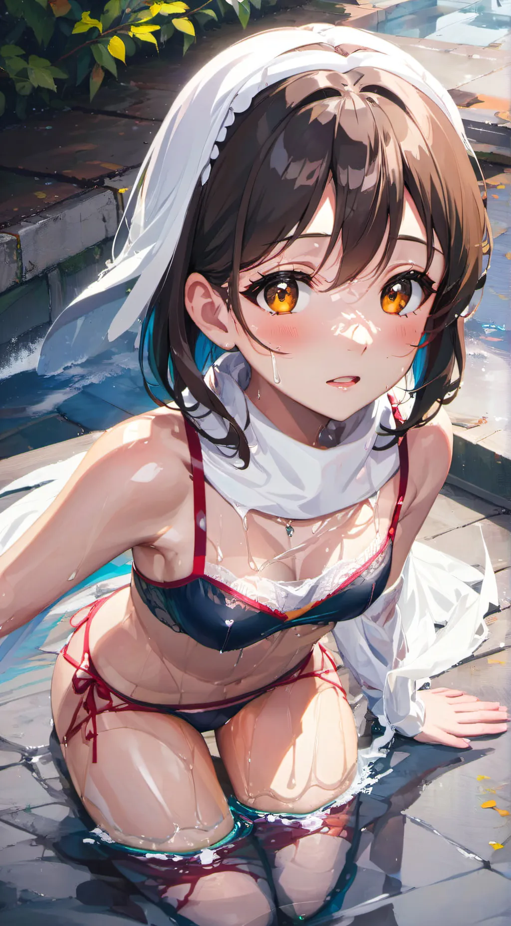 ai character: Random girl background
