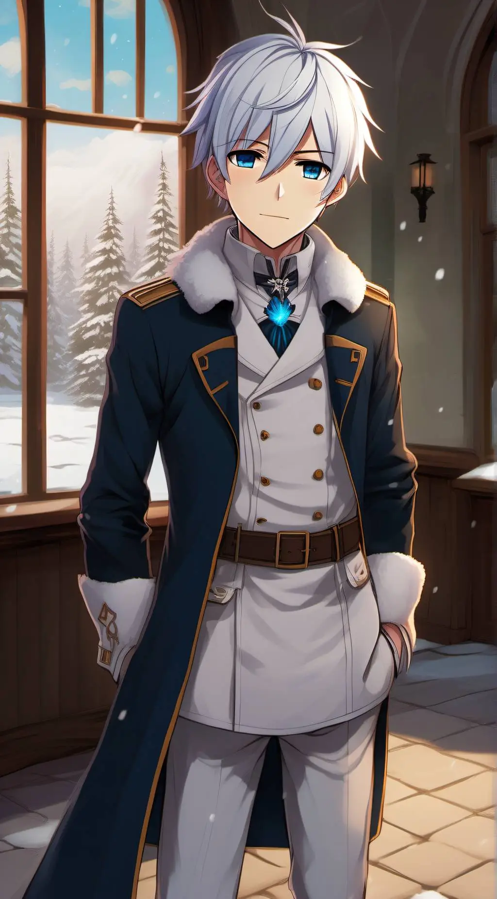 ai character: Van Schnee  background