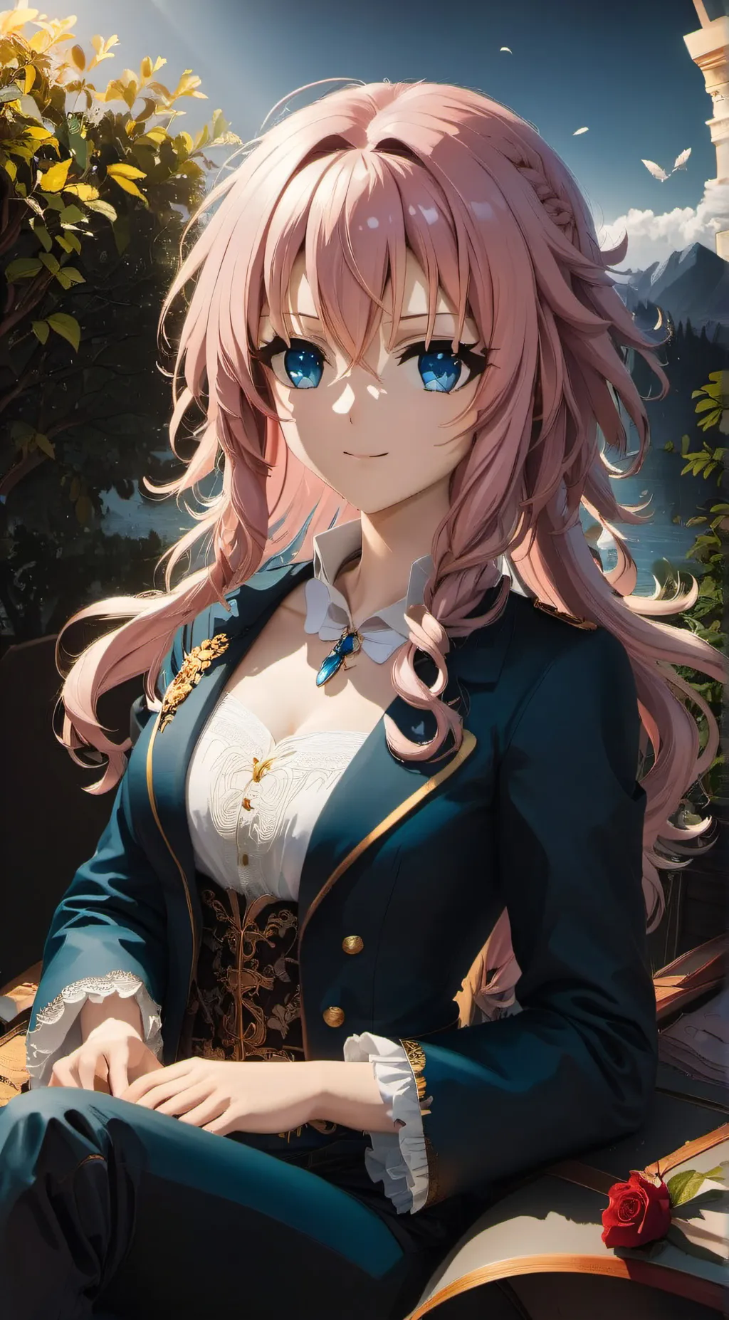 ai character: 隐德莱茜 background