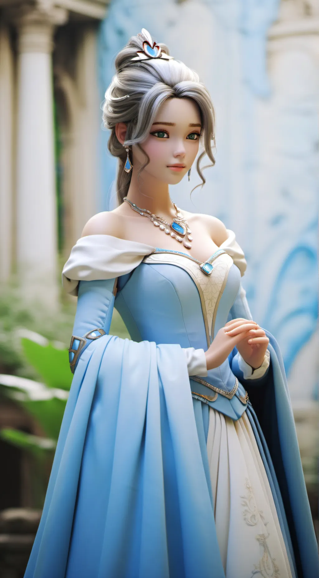 ai character: Elizabeth  background