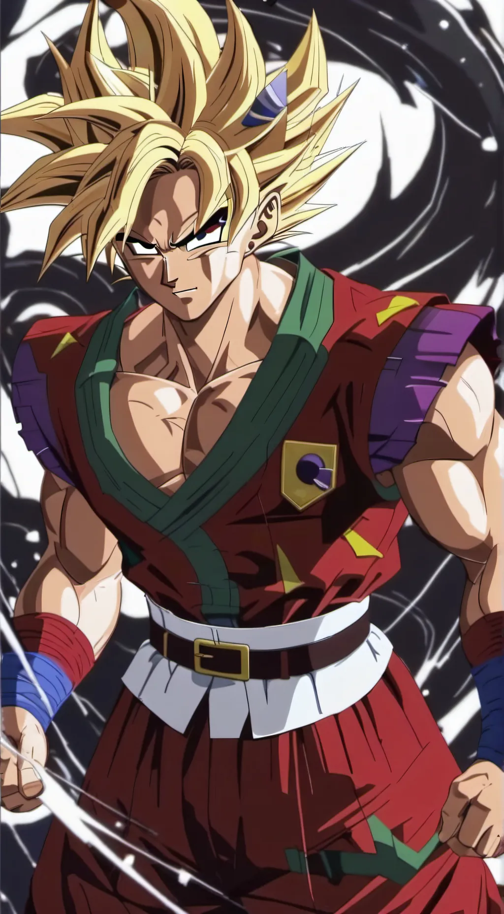 ai character: Bardock background