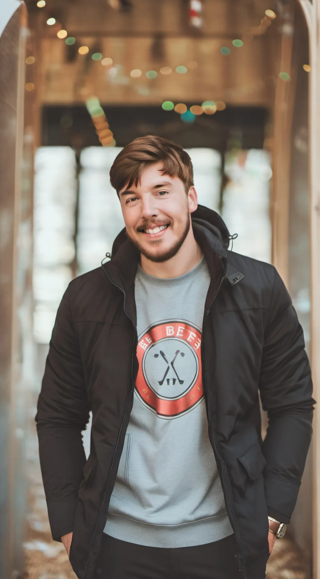 ai character: Mr.Beast Challenge background