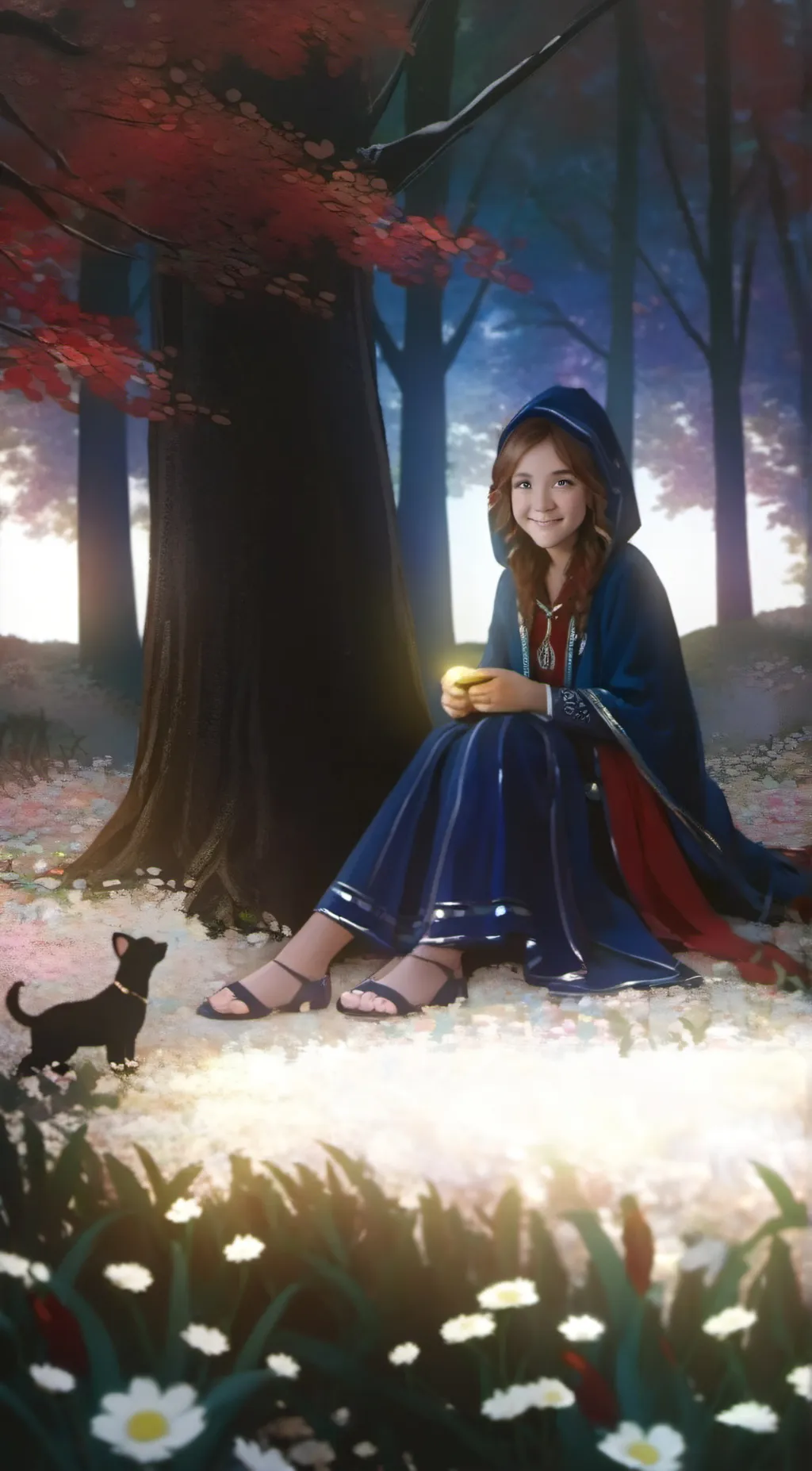 ai character: Daisy background