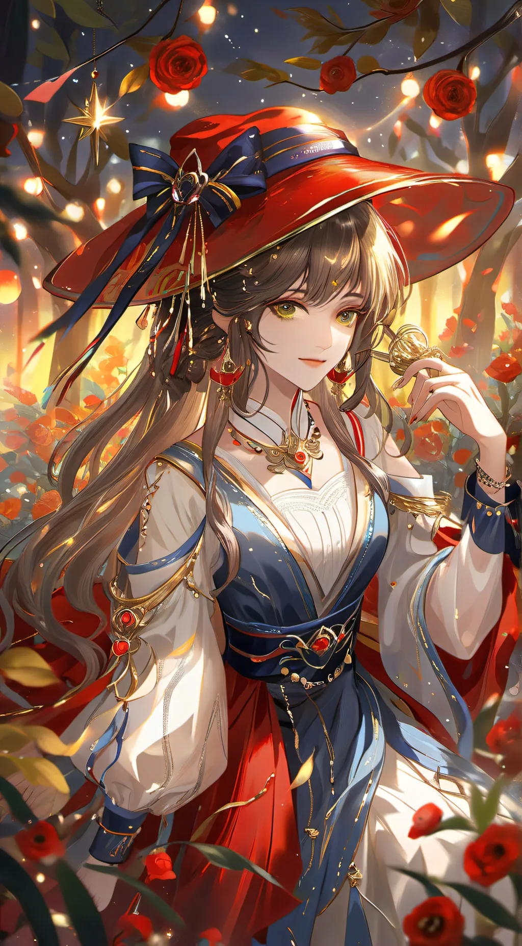 ai character: angel background