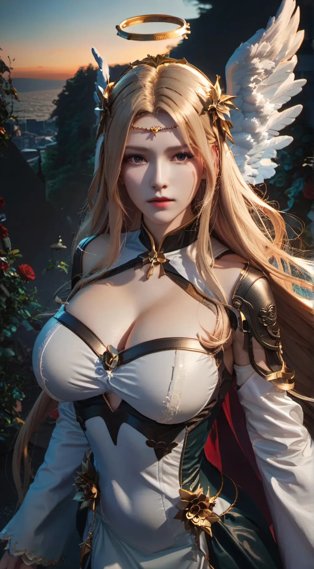 ai character: 千仞雪 background