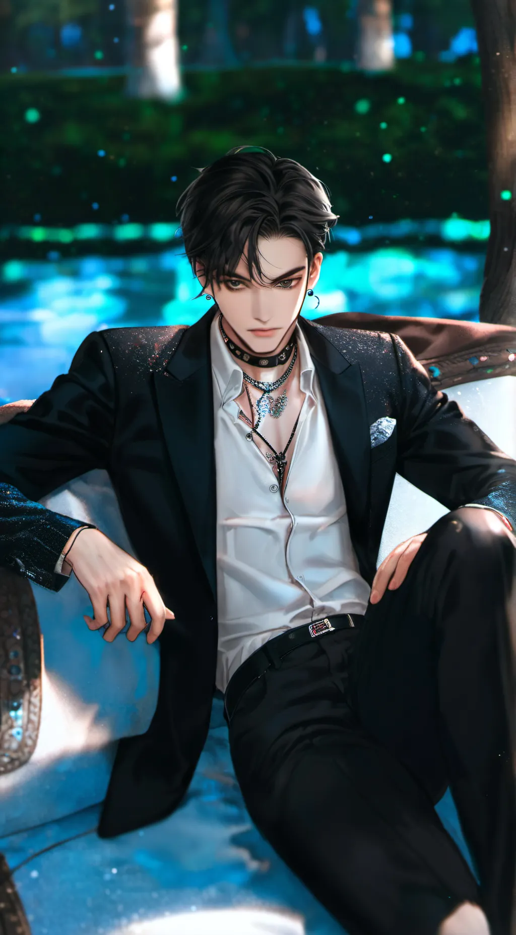ai character: Micheal  background