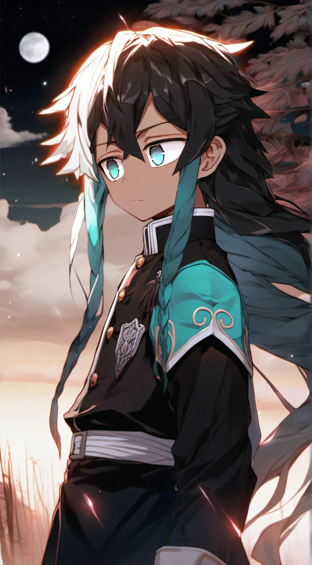 ai character: Muichiro Tokito background