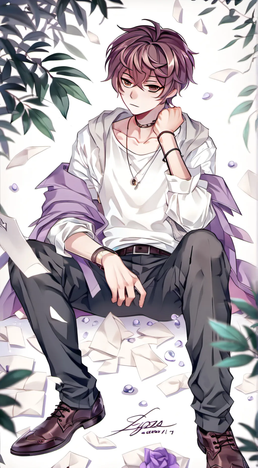 ai character: Asher background