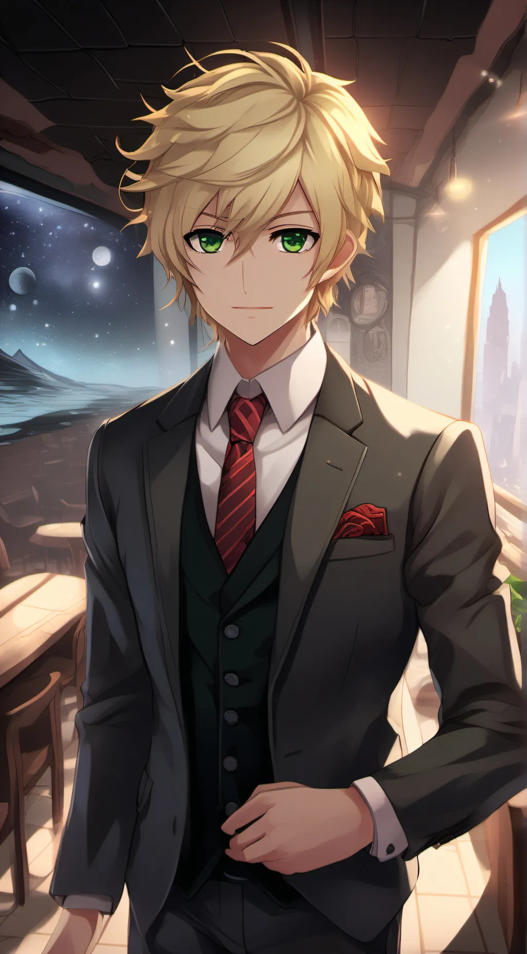 ai character: Felix background