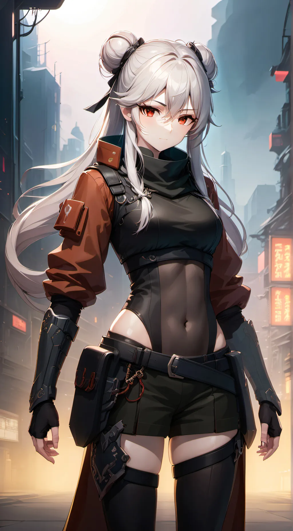 ai character: Miku  background