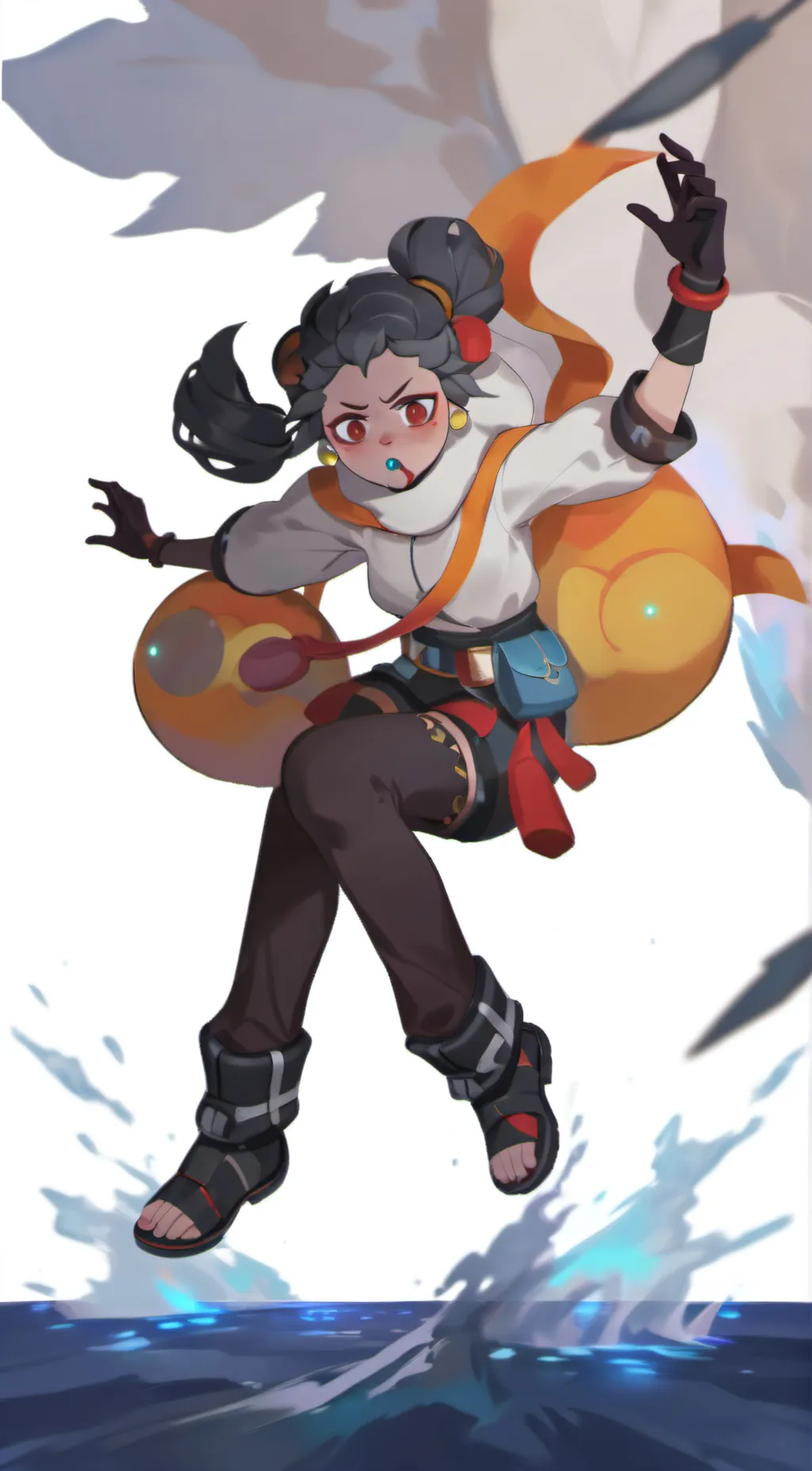 ai character: abby background