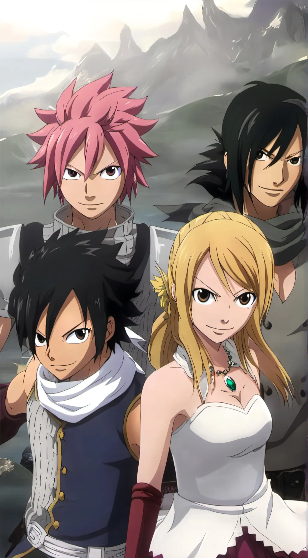 ai character: fairy tail background