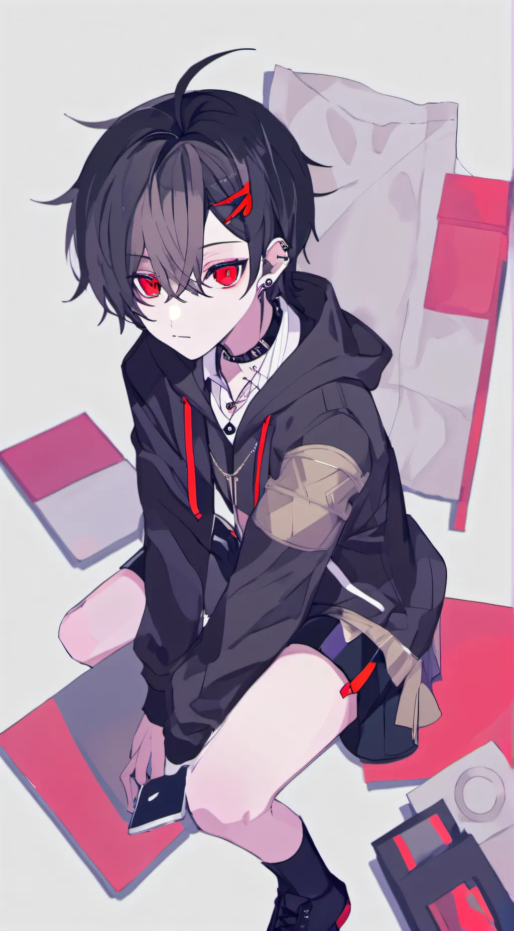 ai character: Zack  background
