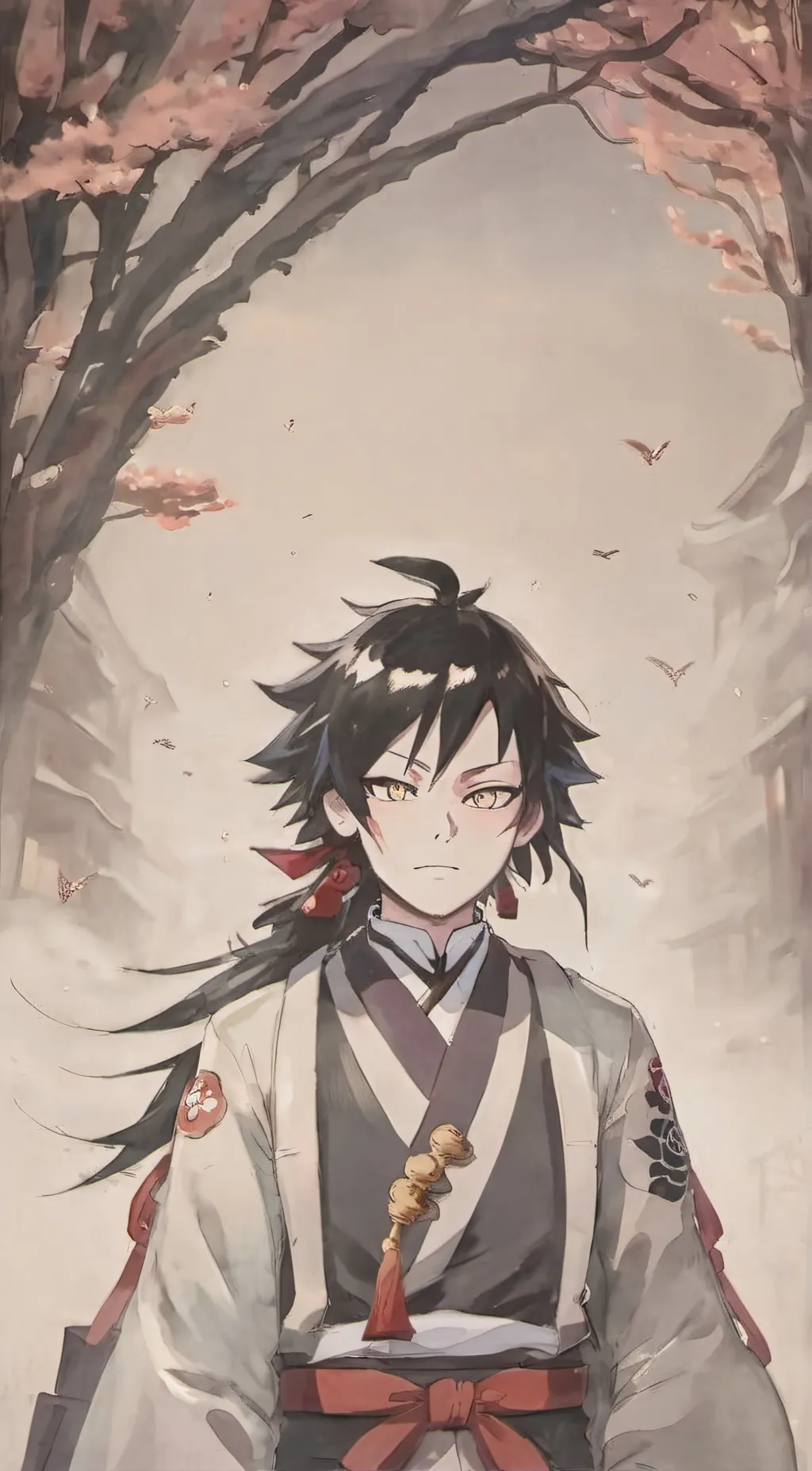 ai character: Tomioka Giyuu background