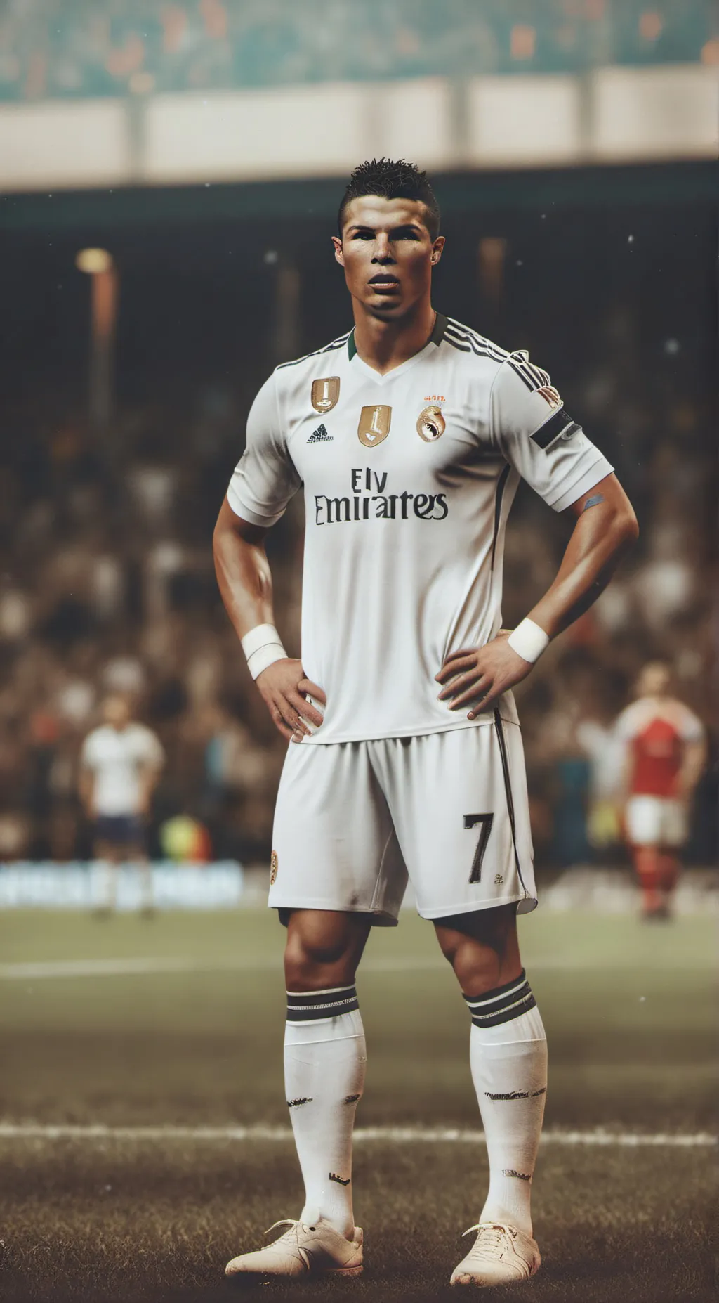 ai character: Ronaldo  background