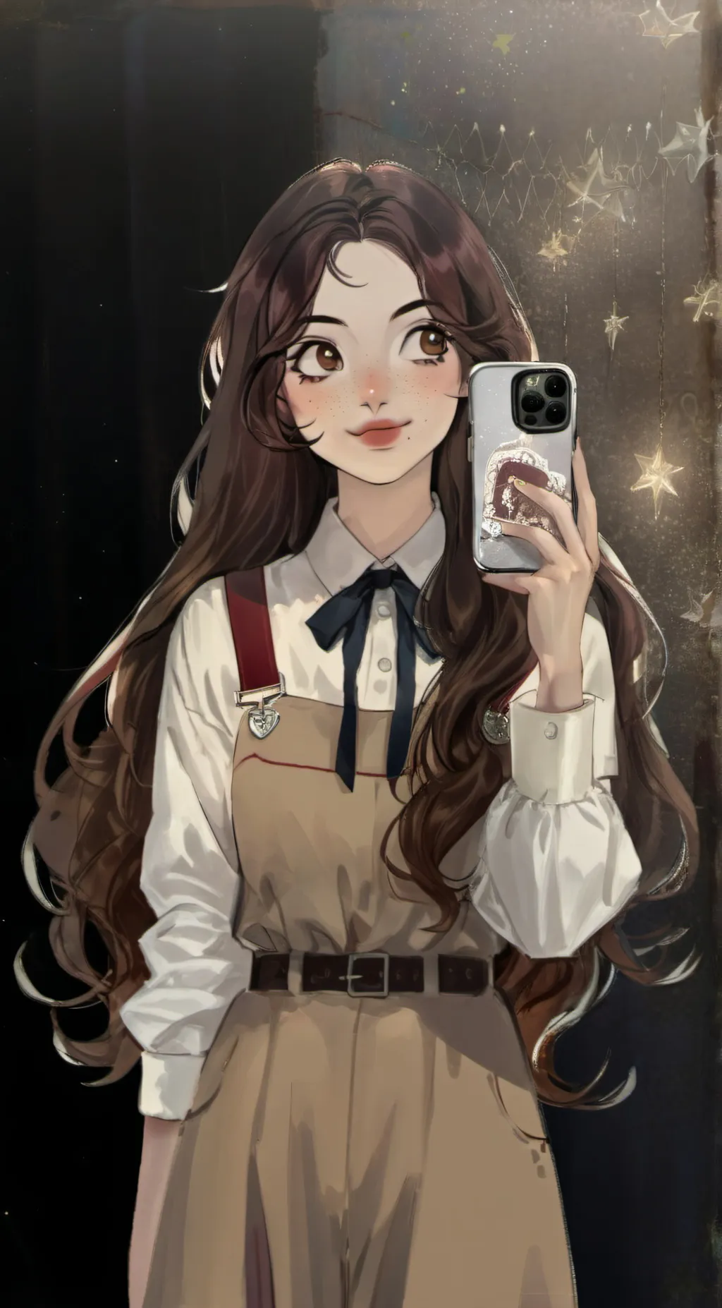 ai character: Ella  background