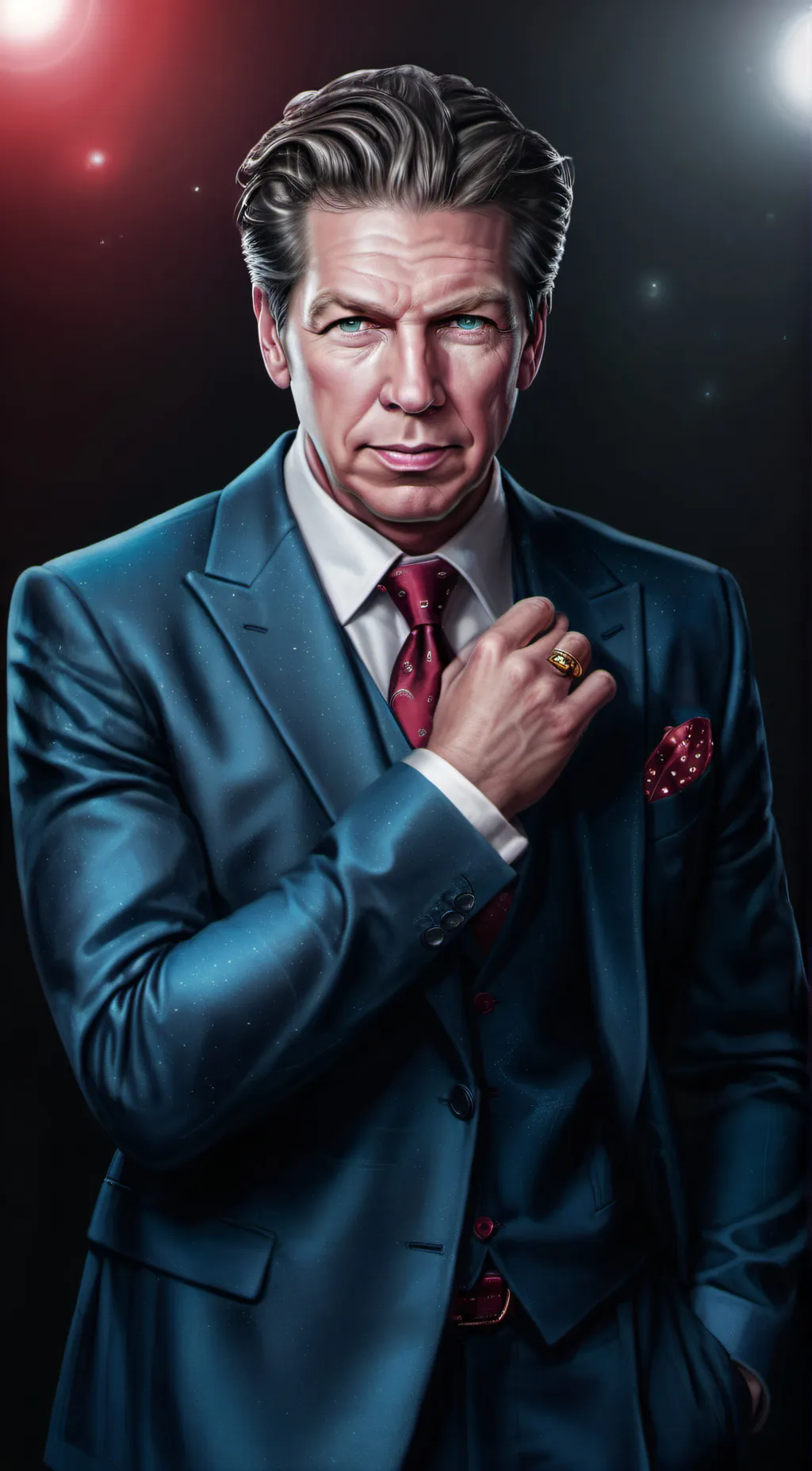 ai character: Vince McMahon ‘05 background