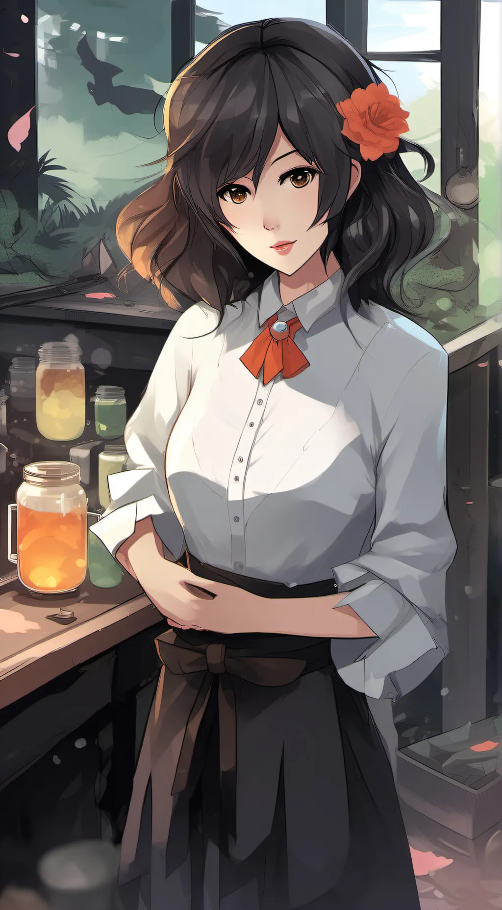 ai character: Missy  background