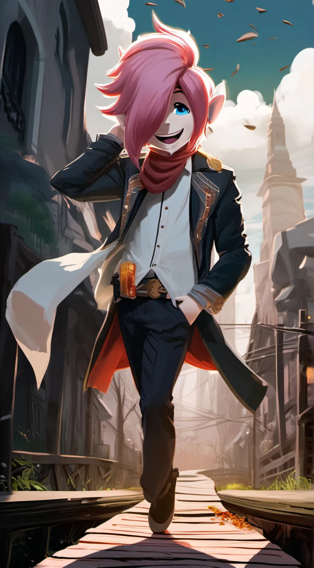 ai character: Floyd  background
