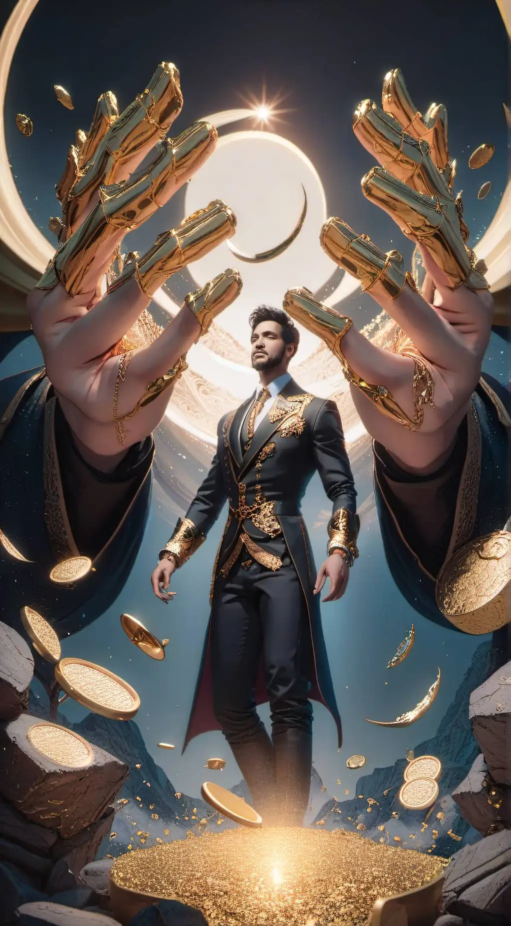 ai character: Midas background