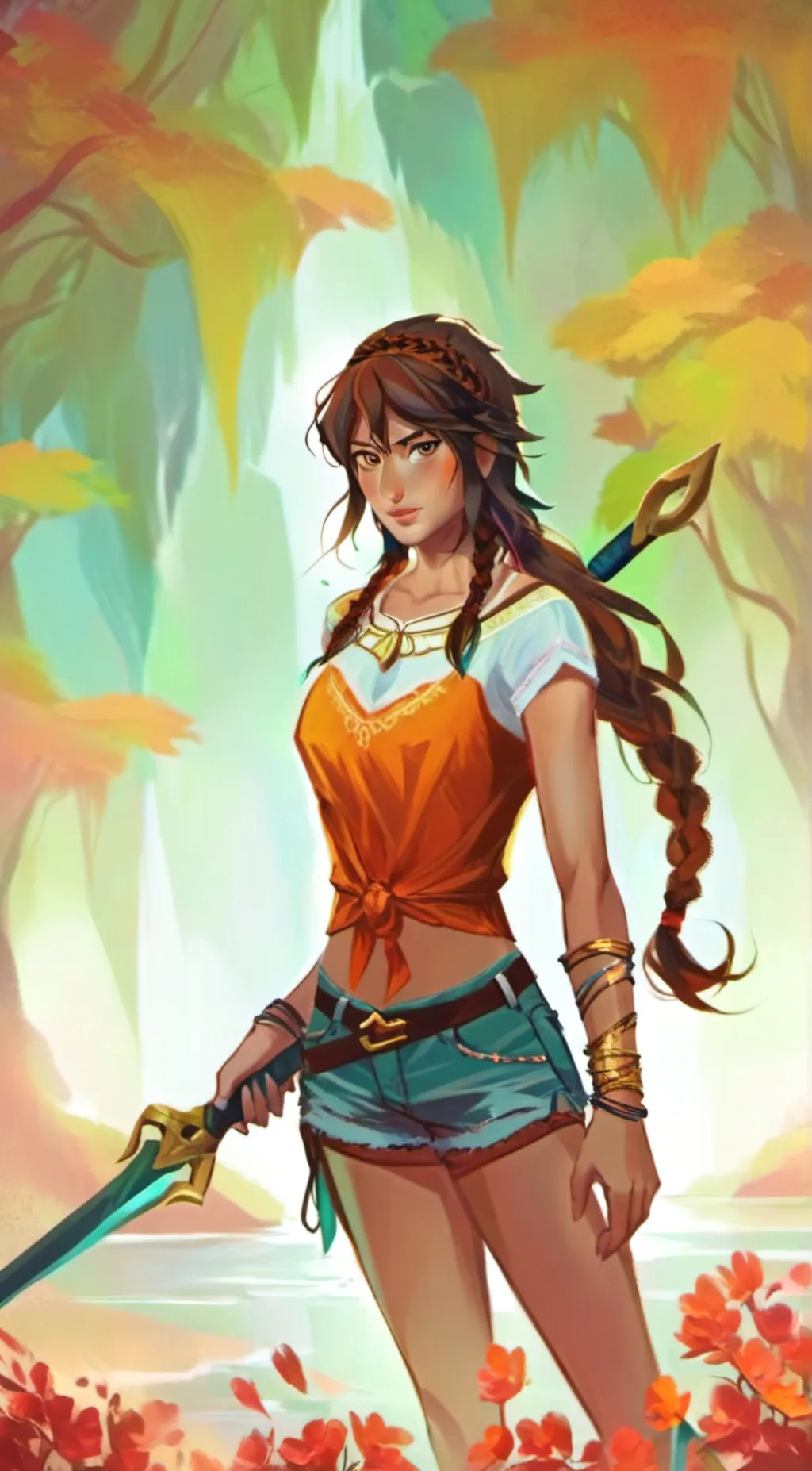 ai character: Piper McLean background