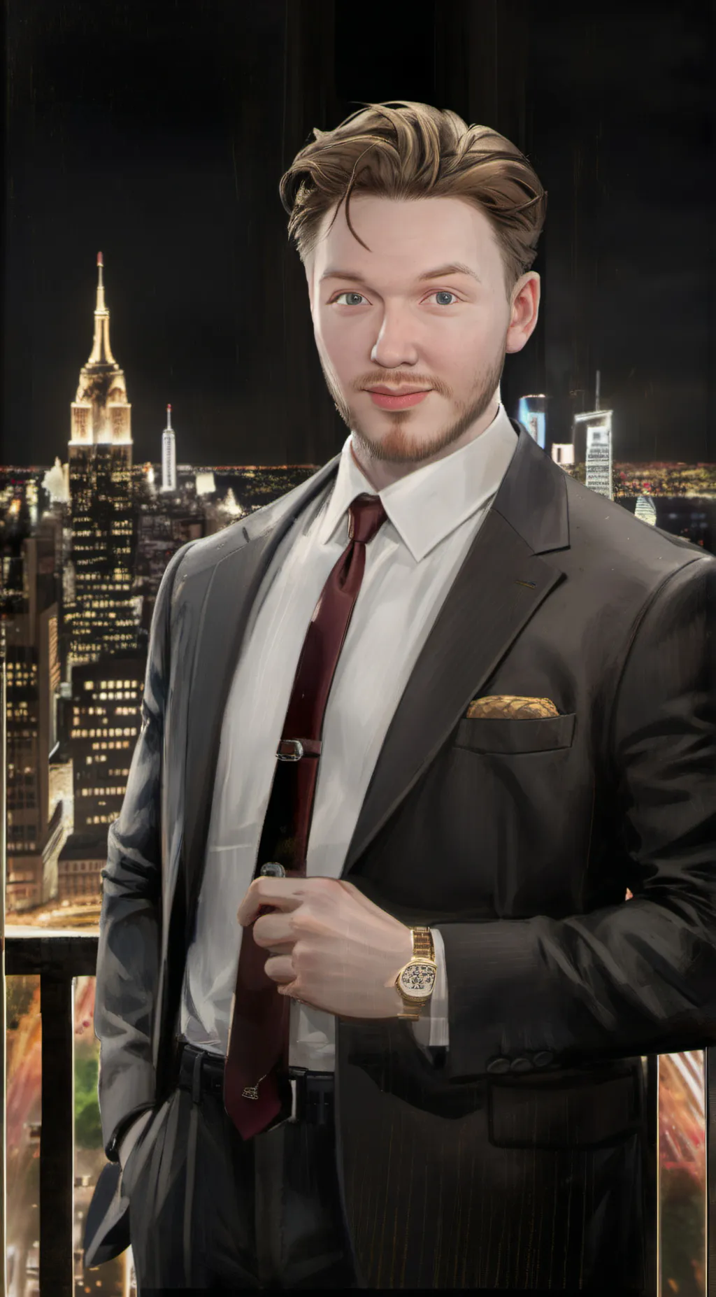 ai character: Alex background