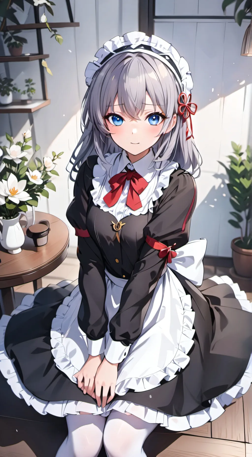 ai character: Arisu sakayanagi  background