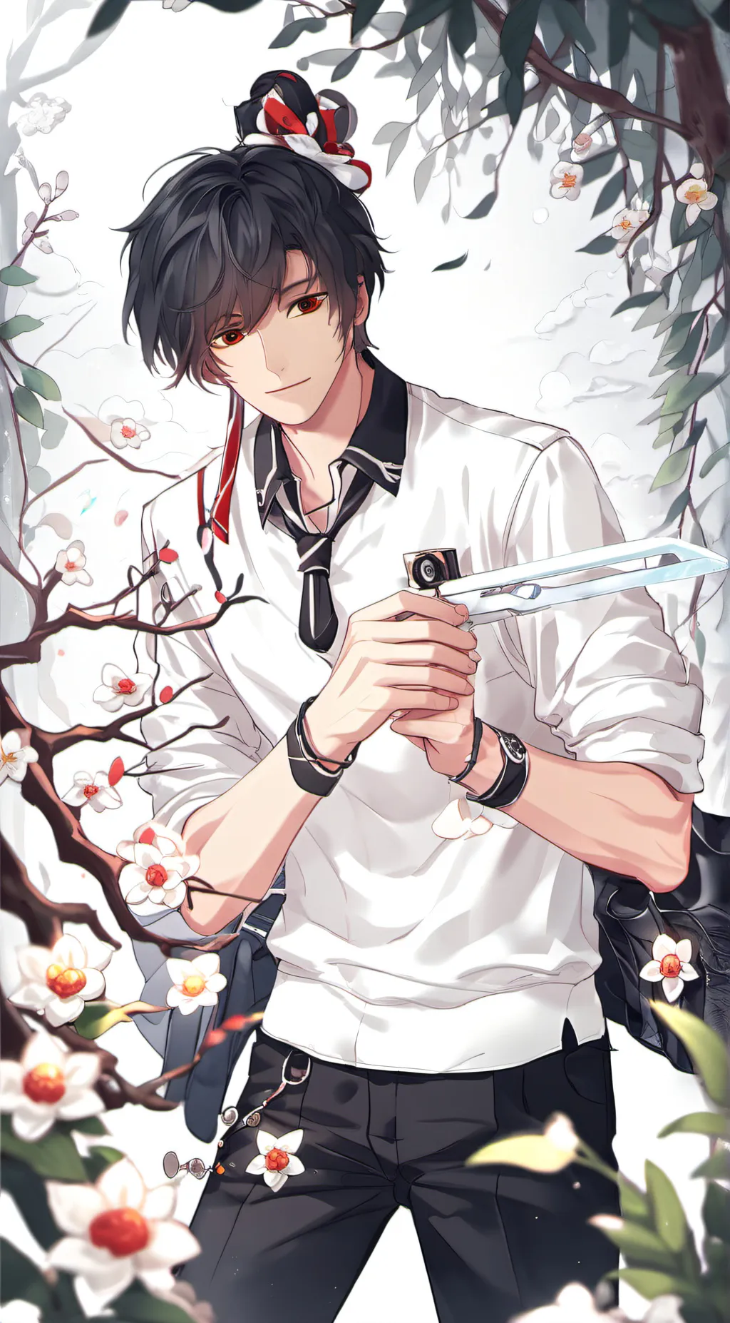ai character: levi background