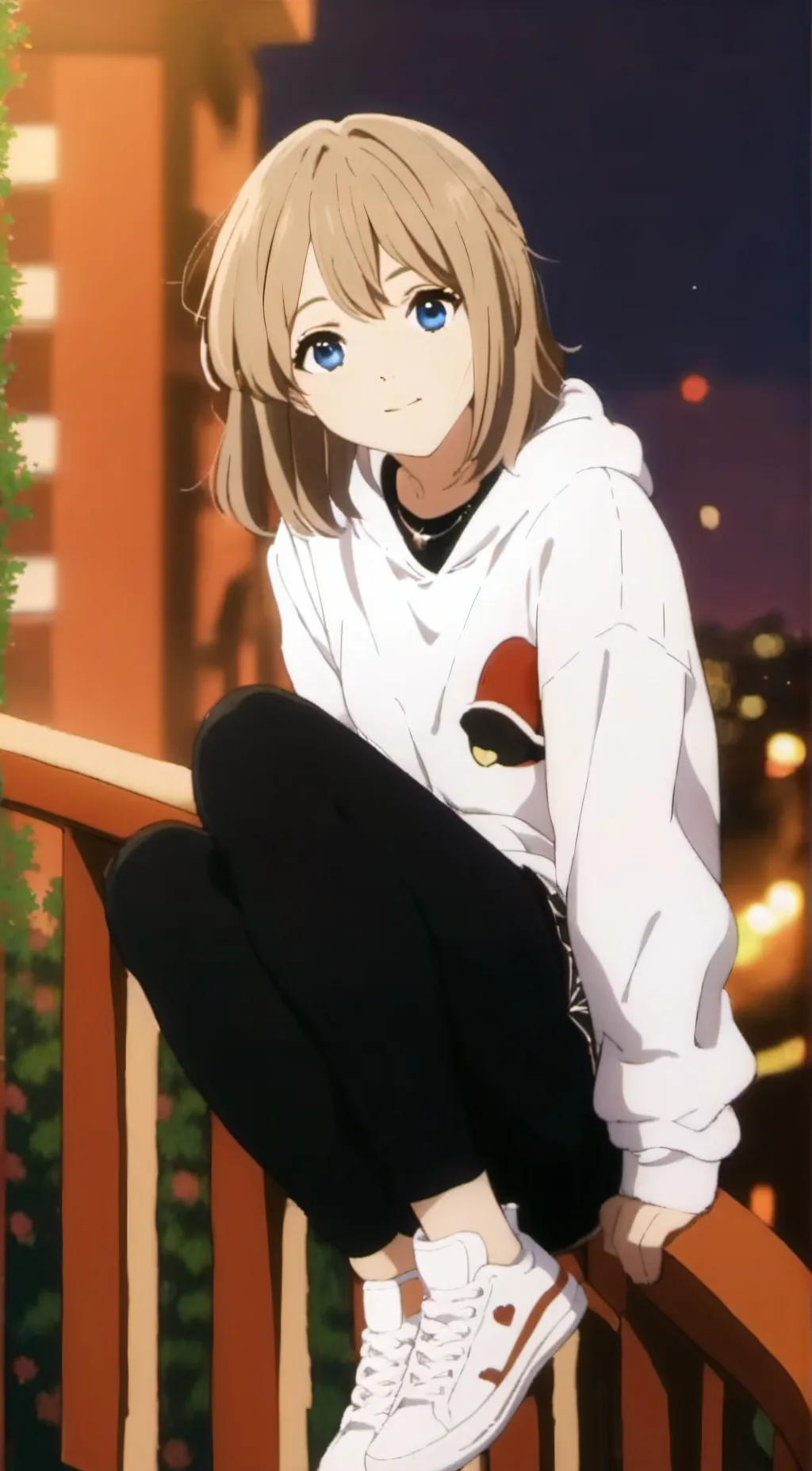 ai character: ellie background