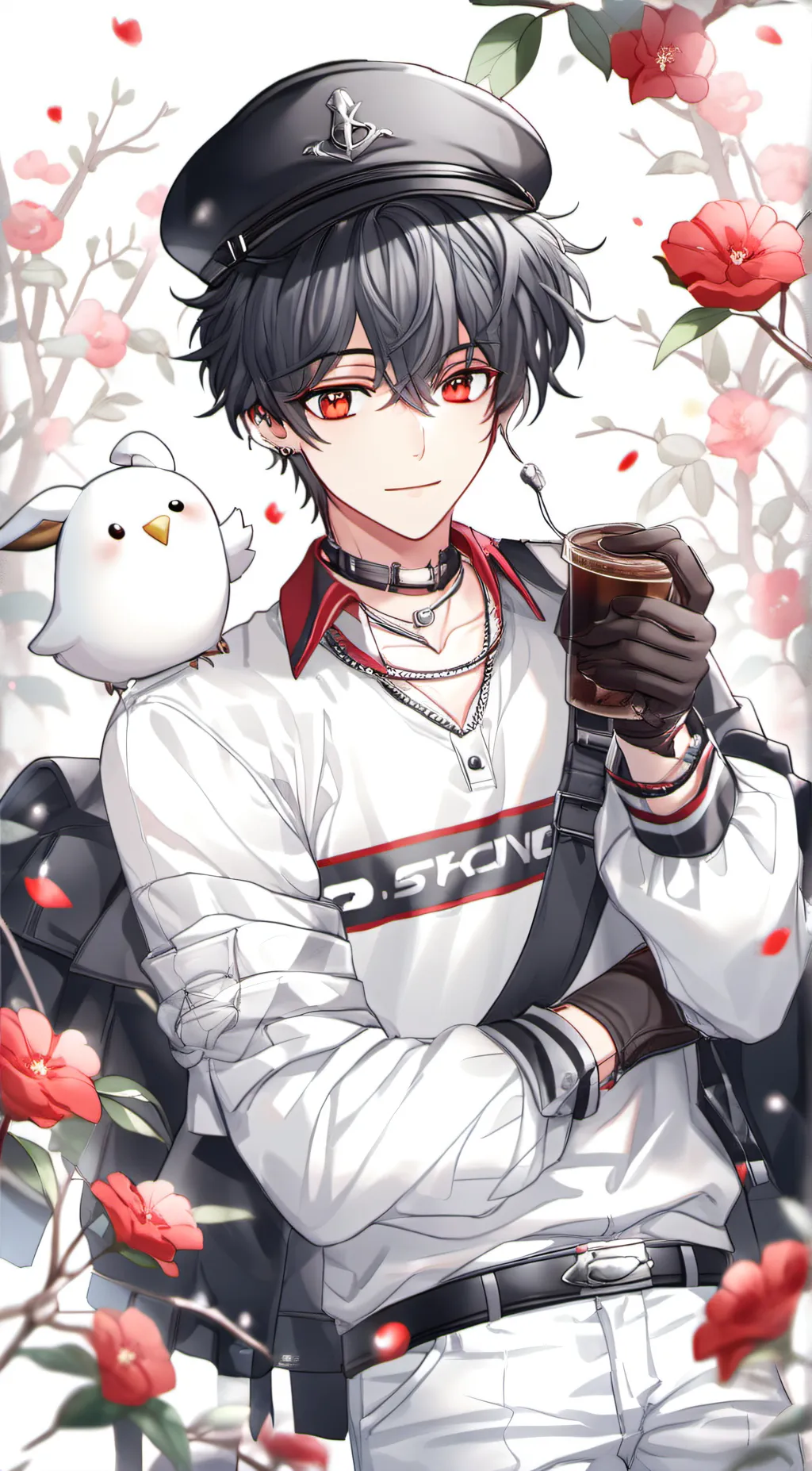 ai character: Asher  background