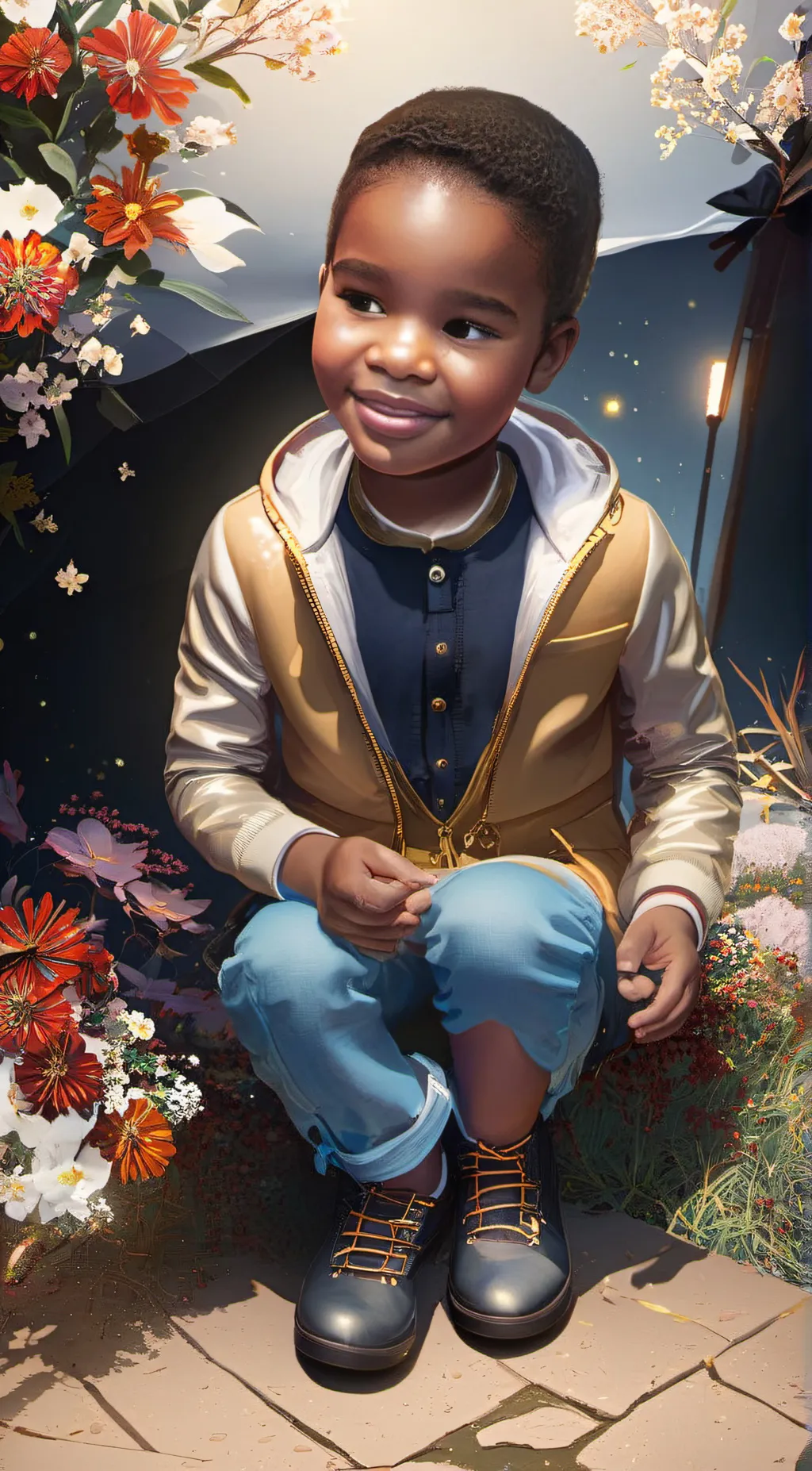 ai character: Triston  background