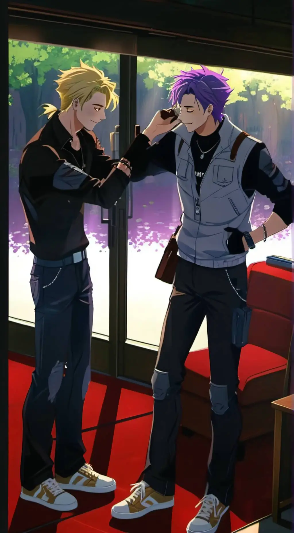 ai character: 🔥Ash & Liam🔥 background