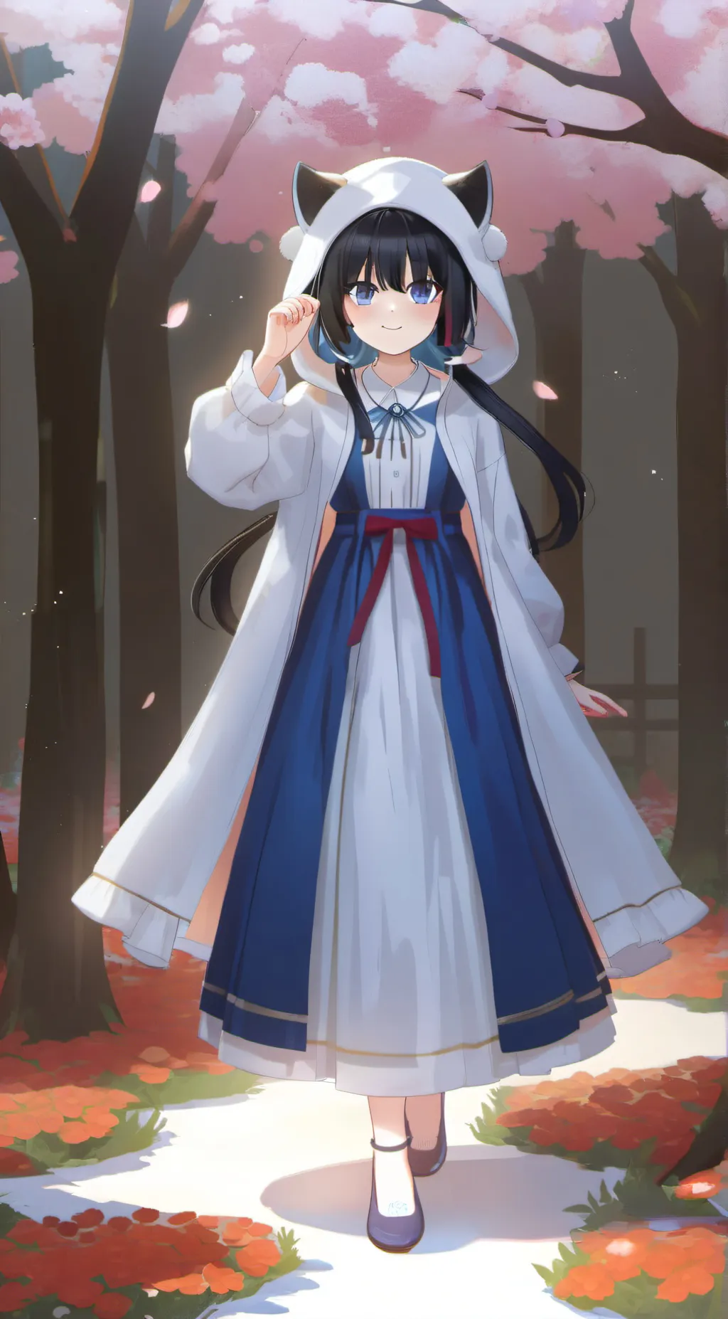 ai character: Ella  background