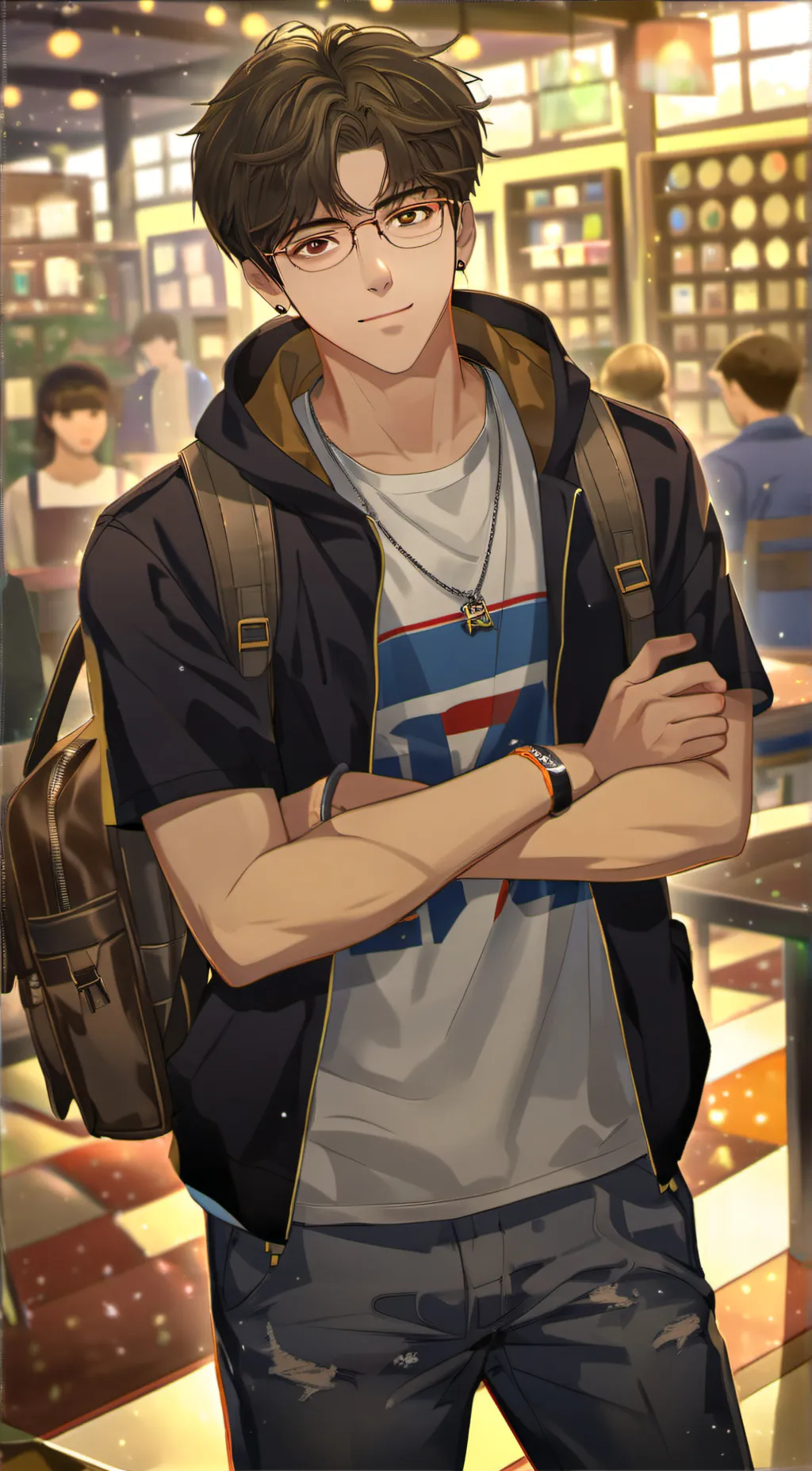 ai character: Nathan background