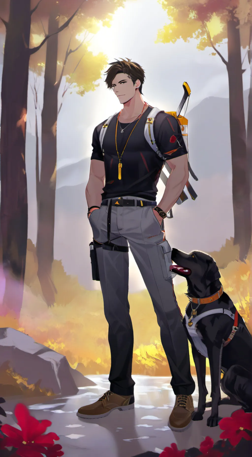 ai character: jake background